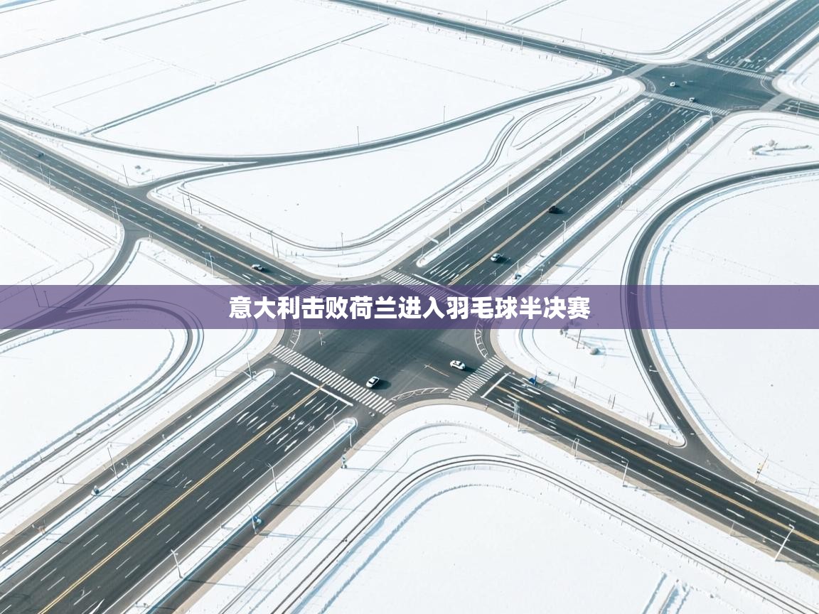 意大利击败荷兰进入羽毛球半决赛  第2张