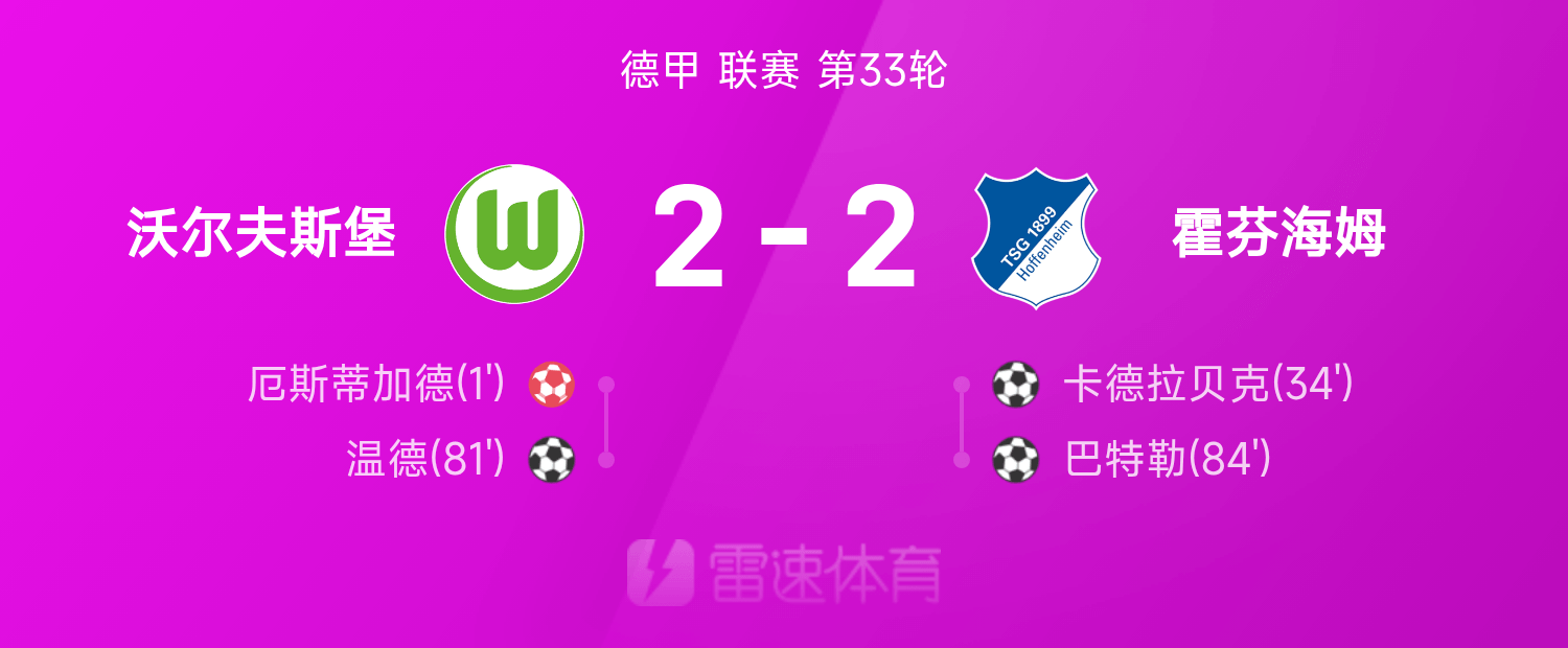 沃尔夫斯堡主场大胜，稳定积分位置的简单介绍